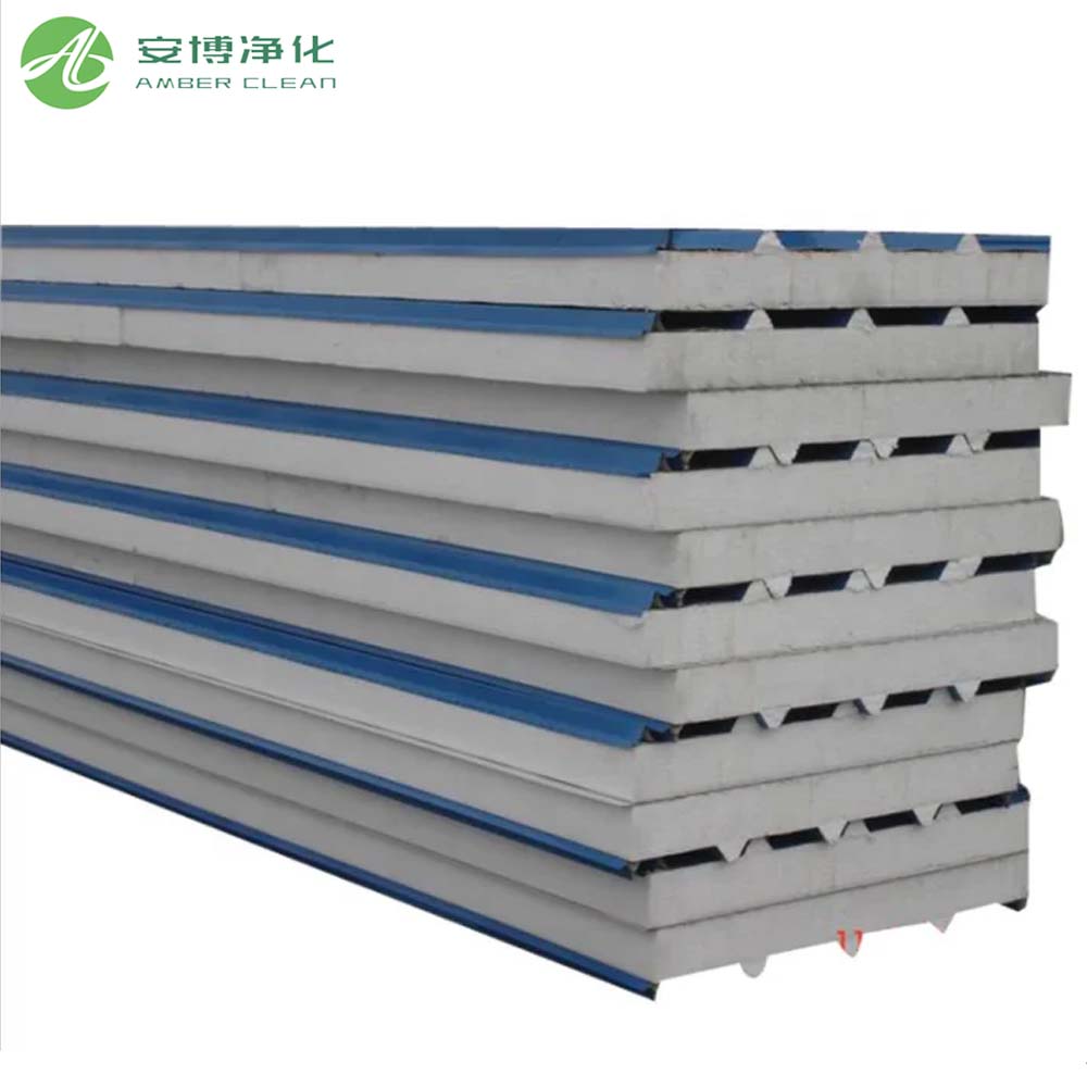 Customized 50mm/70mm/100mm Thickness Thermal And Acoustic PIR Roof Panels