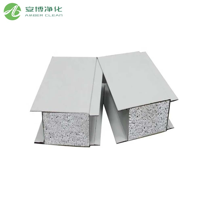 Double Steel Fire Proofing 75mm EPS Sandwich Panel 