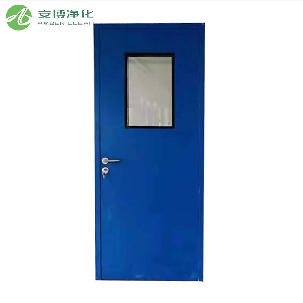 Hand-Push Steel Cleanroom Door for Hospital/laboratory