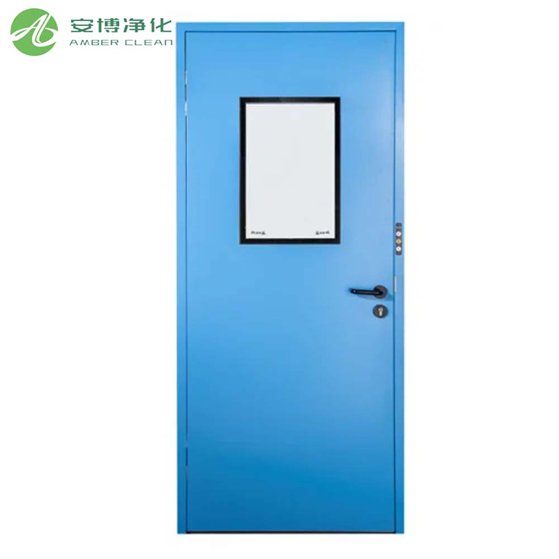 Hand-Push Steel Cleanroom Door for Hospital/laboratory