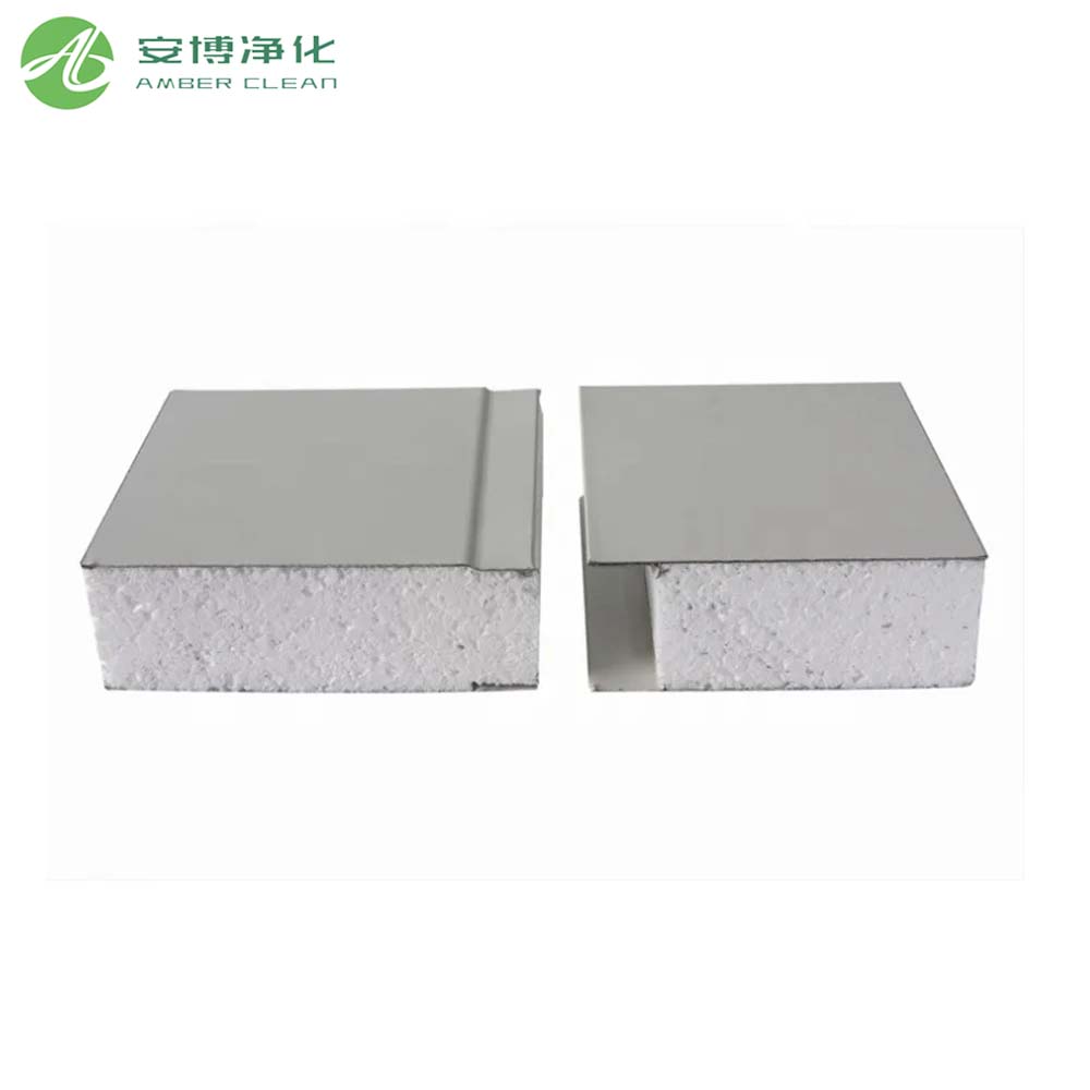 Double Steel Fire Proofing 75mm EPS Sandwich Panel 