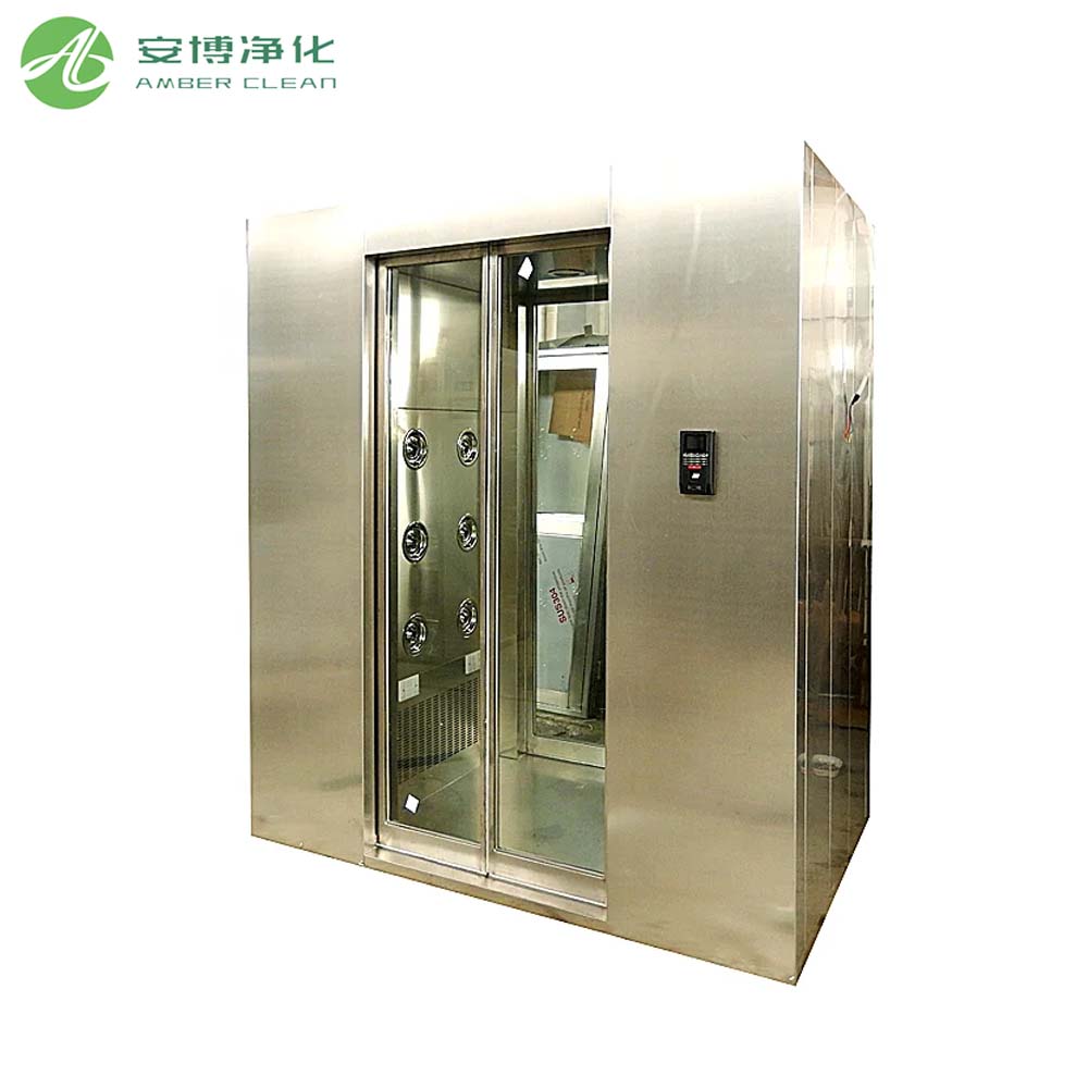 Automatic Induction Double Air Shower Room for Electronics Manufacturing Industry