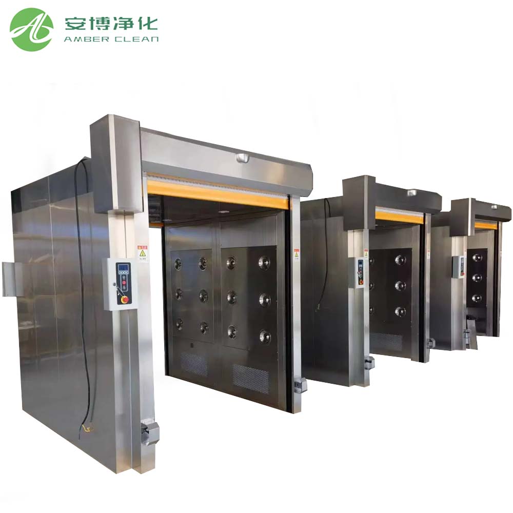 OEM Custom Cleanroom Stainless Steel Cargo Air Shower