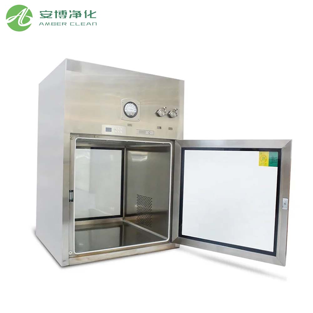 Stainless Steel Static Pass Box for Enhanced Cleanroom Safety