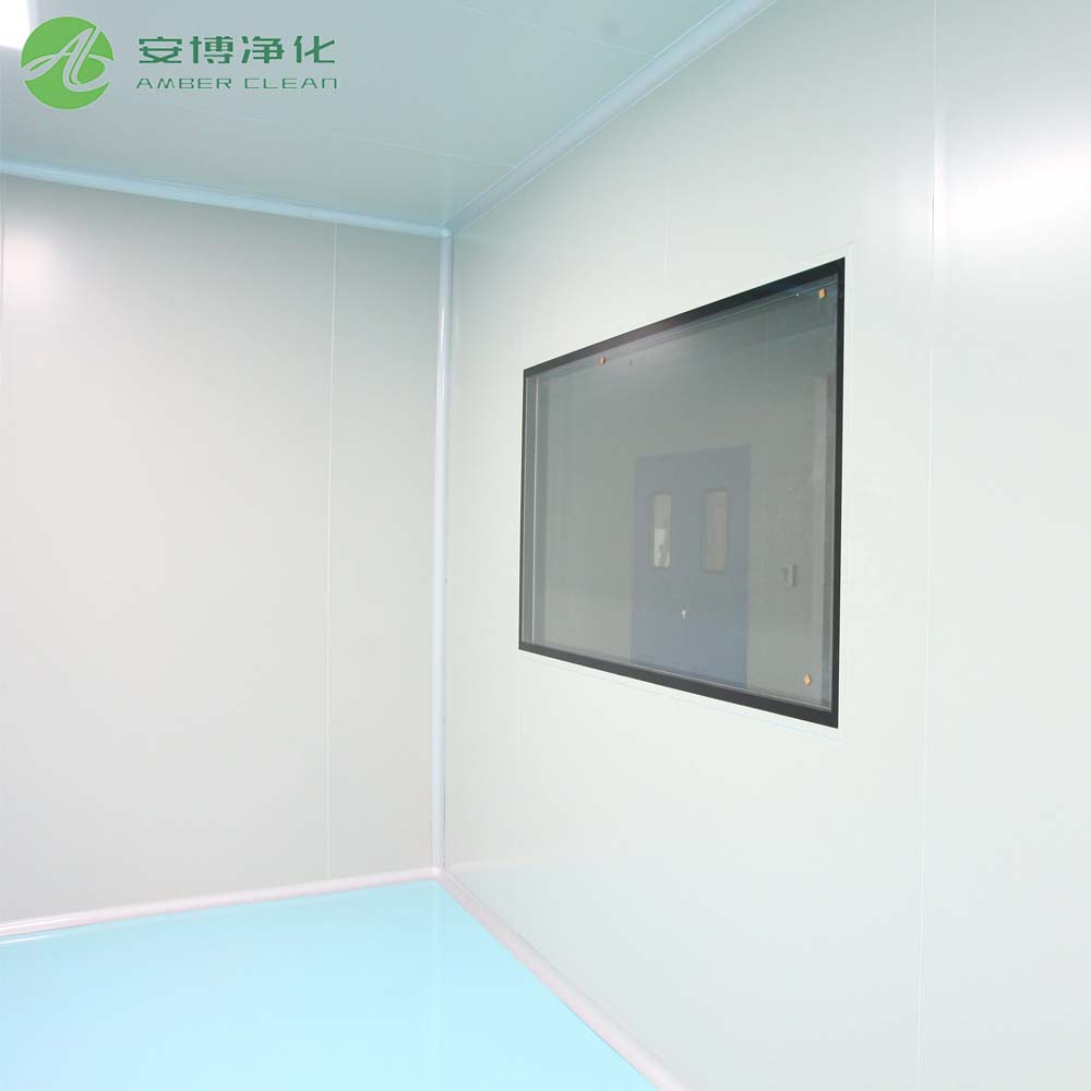 Custom GMP Double-Glazed Cleanroom Window