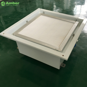 AMBER Zero Leakage U15 Filter Liquid Seal HEPA Box for GMP Clean Room