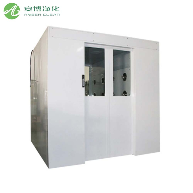 Automatic Induction Double Air Shower Room for Electronics Manufacturing Industry