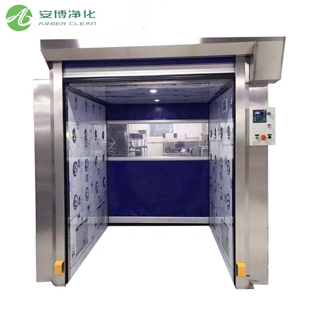 OEM Custom Cleanroom Stainless Steel Cargo Air Shower
