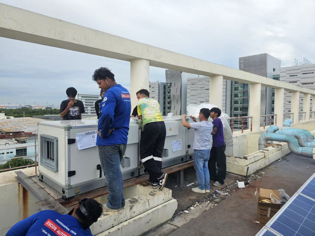 AHU Laboratory Clean Room Renovation Project in Thailand