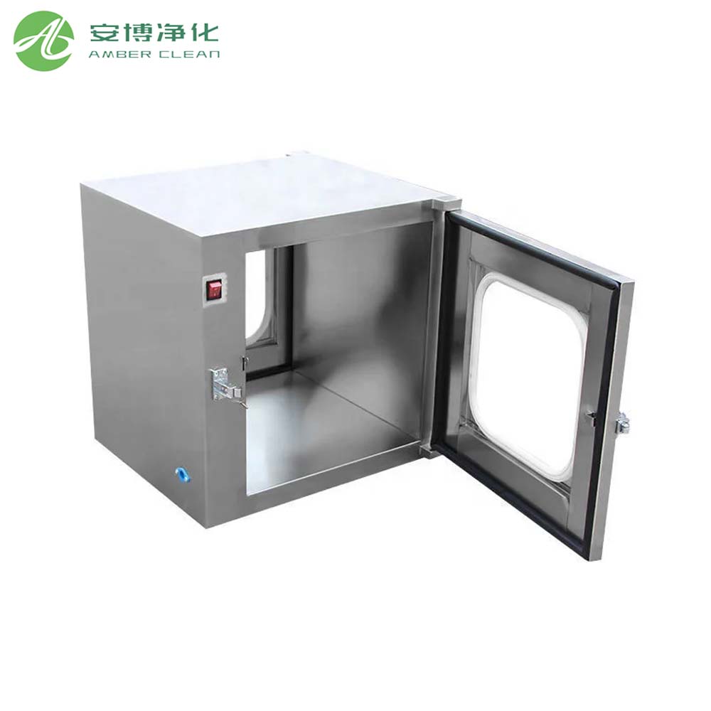 Self-cleaning High Cleanliness SUS304 Pass Box for Lab